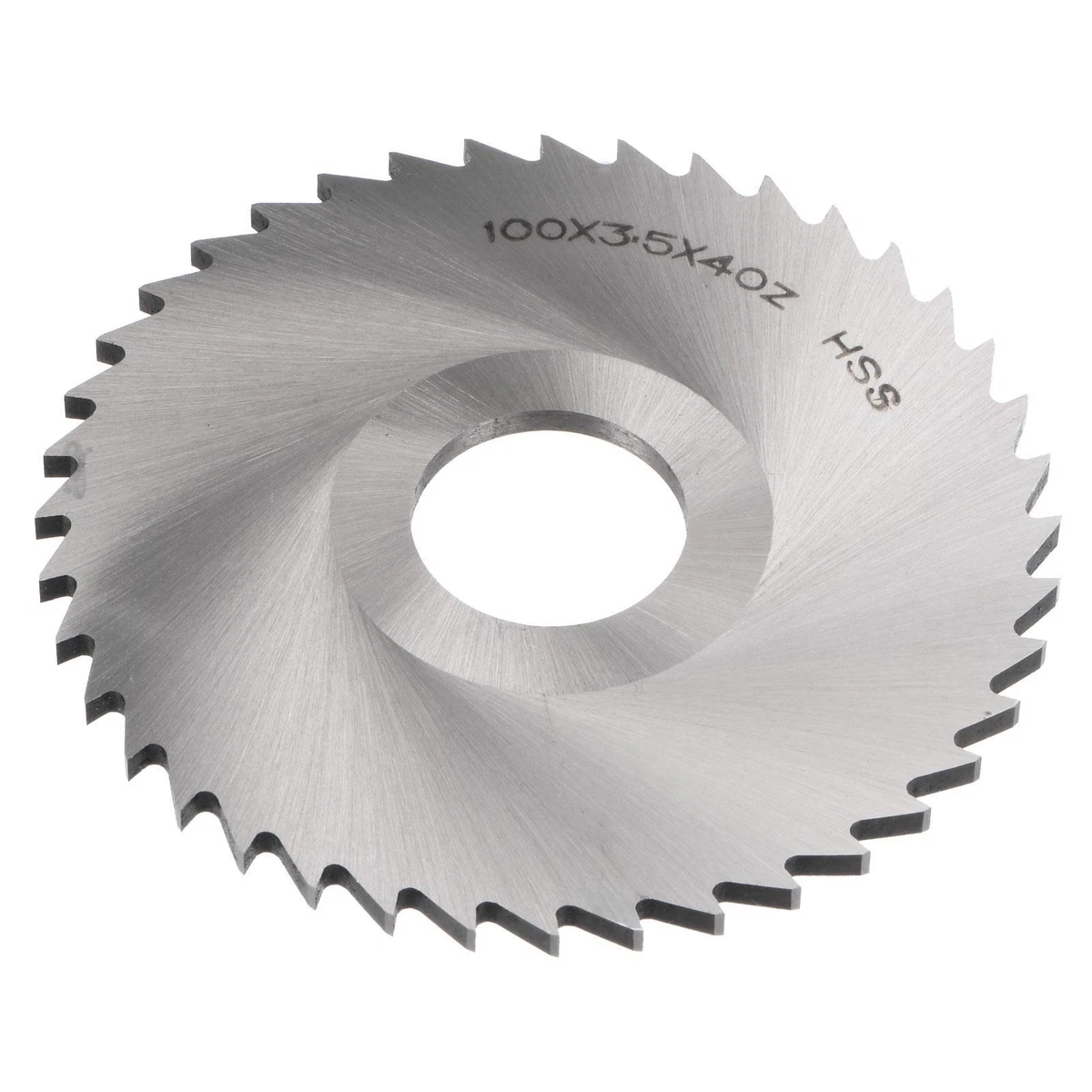 100mm Dia 27mm Arbor 3.5mm Thick 40 Tooth High Speed Steel