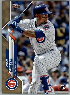 ROBEL GARCIA RC Rookie Gold 2020 Topps #283 Chicago Cubs