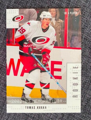 2002-03 In the Game Be A Player Memorabilia #368 - Tomas Kurka