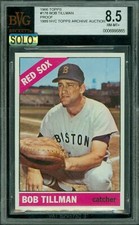 1966 TOPPS LOA # 178 BOB TILLMAN PROOF BGS 8.5 MAC SOLO FINEST GRADE $350 CARD *