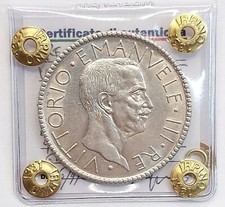 Regno d'Italia 20 lire littore 1928 periziata SNI q.Fdc Vittorio Emanuele III