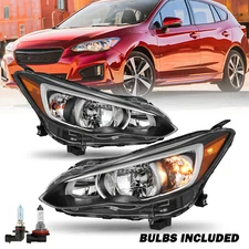 For 2017-2022 Subaru Impreza Crosstrek Halogen OE Style Headlight Assembly 17-22
