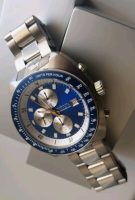 INVICTA CRONO Version INOX 48 MM OVERSIZE MASSIV INOX NEU