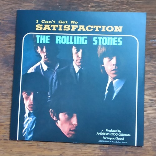 THE ROLLING STONES: I Can't Get No Satisfaction 7" Single NEW Picture Sleeve - Picture 7 of 7