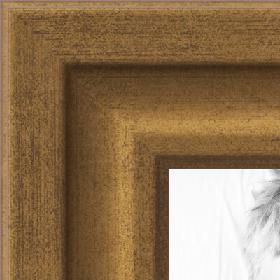 ArtToFrames Picture Frame Custom 1.25''  Muted Gold Glow 4680 Small