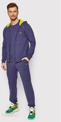 HUGO BOSS Men Mix&Match Lounge Jogger Drawstrings Cotton Pants