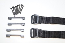 Cinghia di fissaggio per subwoofer CarHifi ecc. set 2 pezzi da 125 cm, MERCE NUOVA