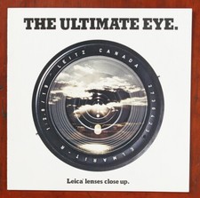 LEICA THE ULTIMATE EYE BROCHURE, 1977, 16 PP/132655