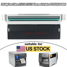 203dpi Printhead for Zebra ZT410 ZT411 Thermal Label Printer P1058930-009