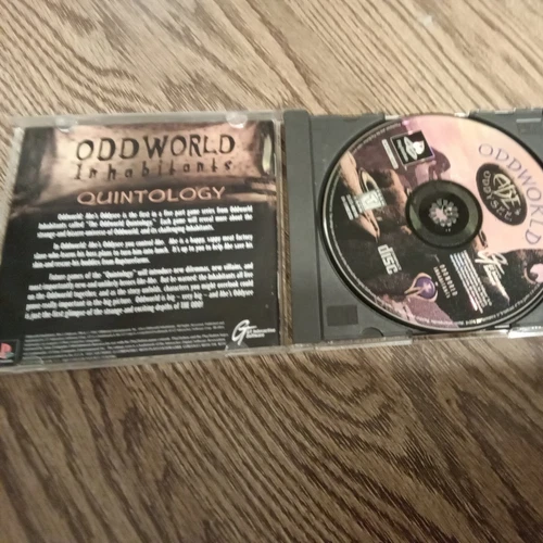 Oddworld: Abe's Oddysee (Sony PlayStation 1, 1997) PS1 Complete CIB W/ Manual