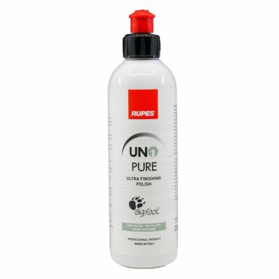 Rupes UNO Pure Ultrafine Finishing Polish 250 ml | 8.2 oz White Pad Jeweling