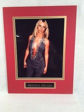 POP SINGER MEMORABILIA 14"X11" PICTURE/PHOTO "BRITNEY SPEARS"