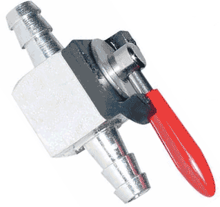 Motion Pro 1/4" Inline Fuel Valve  Petcock for engines under 300cc P12035  - 第 1/1 張圖片