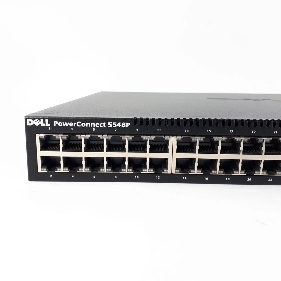Dell PowerConnect 5548P 032YKV 48 Port PoE Ethernet Switch 2 HMDI SFP+ Ports - Image 4 of 4