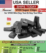 10 Max Vvdi Mini Xhorse Vvdi Super Chips Transponder Xt27a Programming Tool