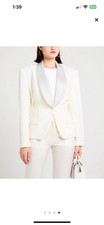 Guiseppe Do Morabito Women  s Cream Blazer BNWT Size 6