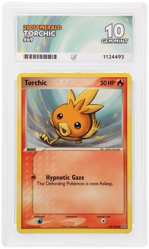 Torchic graded ACE 10 for sale on eBay