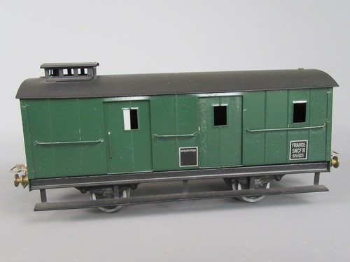 D249 GMP Spielzeug Schulrechner Frankreich Skala O Zero Waggon SNCF Ref. 65102 | Condition: Gebraucht