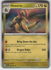 PO-02 Holo Haxorus 046/064 Rare SV: Shrouded Fable