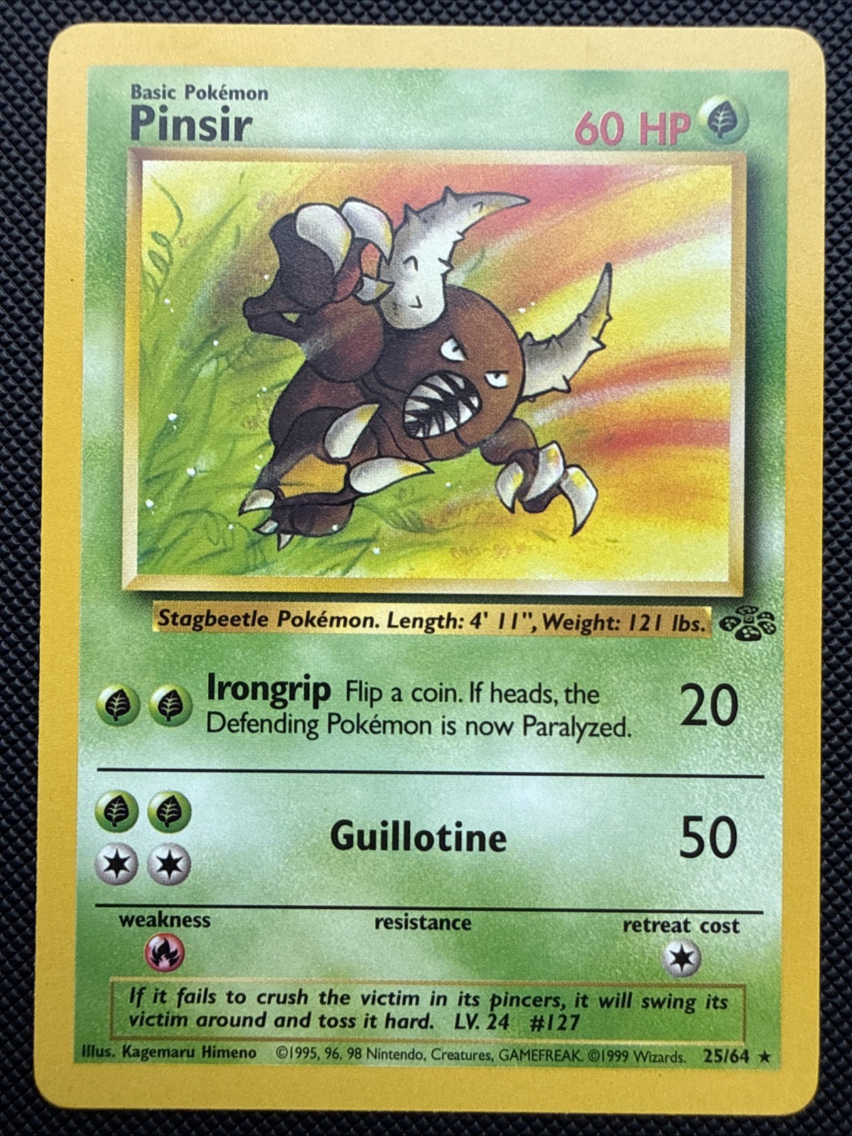 Pinsir (25) Rare Jungle 25/64 NM