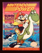 Nintendo Power Issue 28 Sept 1991 Super Mario World Poster Complete Vintage Mag