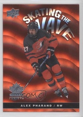 2023 Upper Deck Team Canada Juniors Skating the Wave Alex Pharand #SW-35 0c6