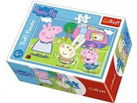 Trefl Mini-Puzzle 54 Teile Peppa PIG Camping