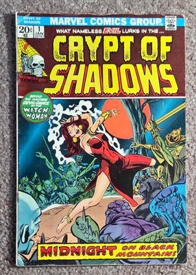 Crypt of Shadows #1 Marvel Comics January 1973 - VG+