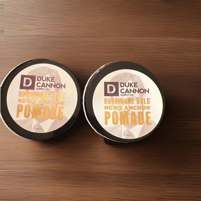 DUKE CANNON SUPPLY CO. News Anchor Hurricane Maximum Hold Pomade~2 oz~2 pack