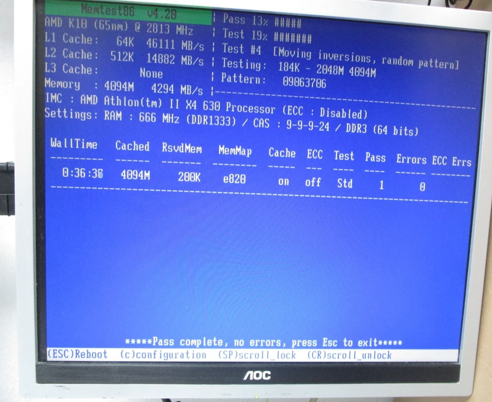 Windows XP PC AMD Athlon II-X4 2,8GHz, 4GB DDR3 ,Nvidia GeForce GT 220 1GB HDMI - Bild 4 von 4