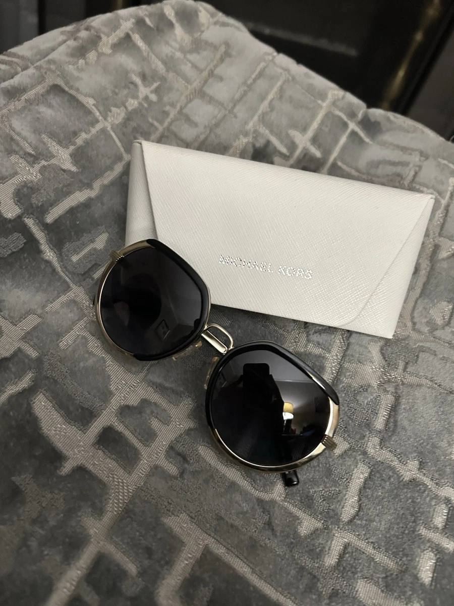 Michael Kors Gold Round Sunglasses for Women for sale | eBay display picture 3