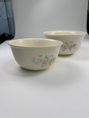 Pfaltzgraff - Serving bowls (2)Tea Rose - 1985