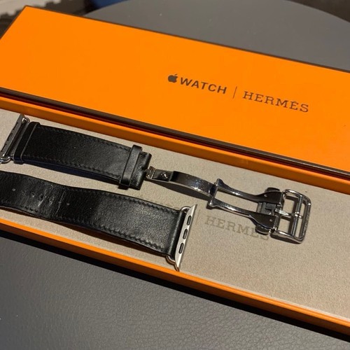 Apple Watch Hermès Simple Tour Leather Band 46mm,45mm,44mm Excellent! - 第 2/7 張圖片