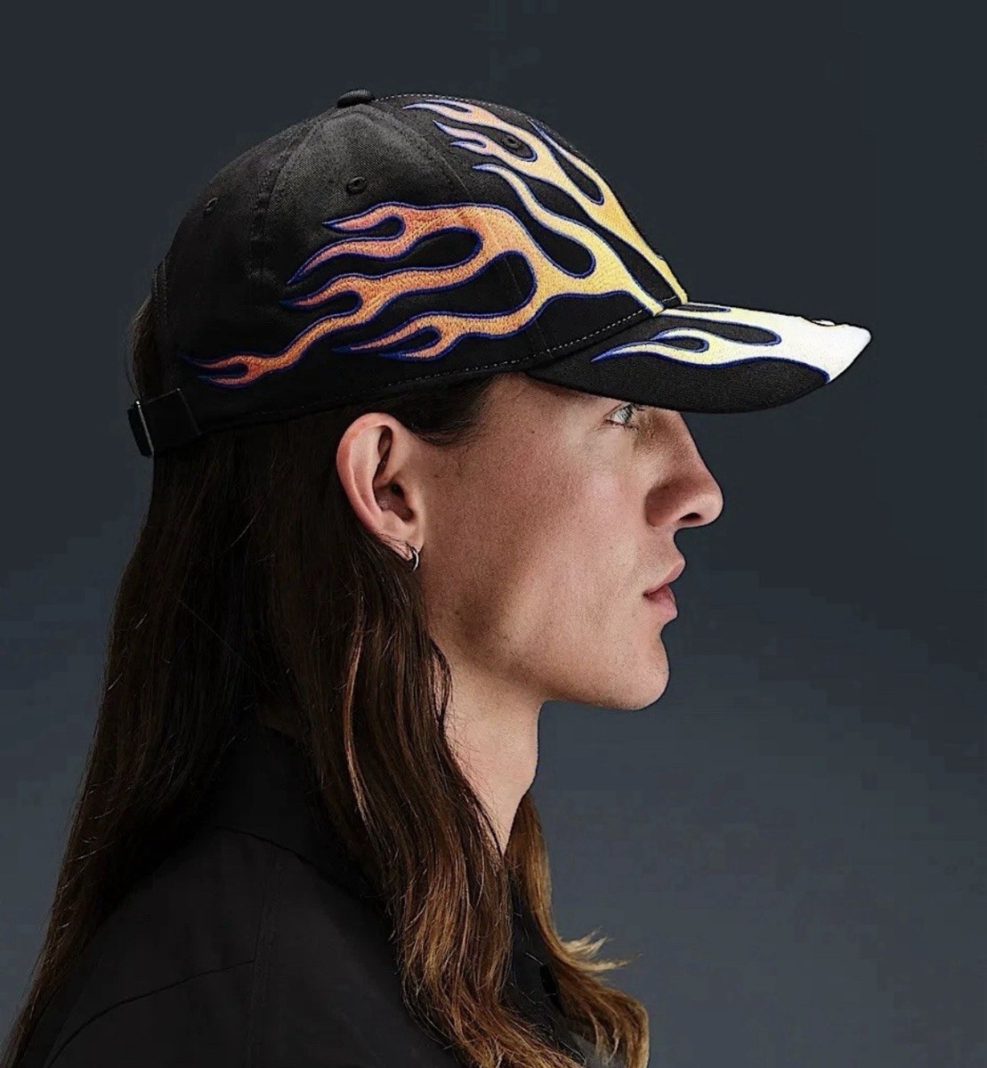 NIKE Flame Cap フレイムキャップ　M/L ファイヤー Nike Flame Cap Hat Black OG AirMax TN Size M/L | eBay
