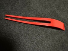 Red Bifurcated Hair Ornament Kanzashi Japanese Accessory