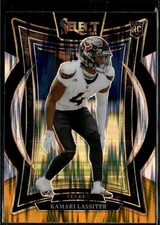 2024 Panini Select Black & Gold Prizm Shock Kamari Lassiter #77 RC