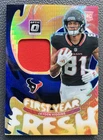 2025 Donruss Optic Jayden Higgins Blue Hyper (RAW)