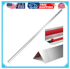 5 Pieces Stainless Steel Corner Guards 48 Metal Wall Corner Protector Guard ...