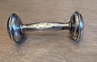 Antique Lunt  Sterling Silver Baby Rattle 22g  #1180
