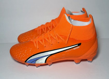 PUMA Ultra Pro FG/AG Supercharge Pack Orange Soccer Cleats Size Junior 4 NEW
