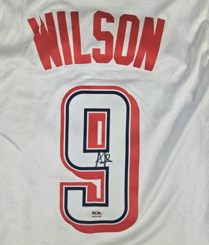 A'ja Wilson Signed Autographed Team USA Jersey PSA Certified Aja