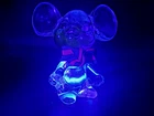 Vintage Fenton UV Glass Mouse Figurine - Glows!