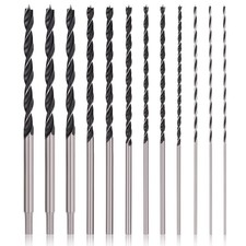12 Pack 12 Inch Extra Long Drill Bit Set for Wood Hardwood Plywood Plastic
