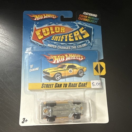 2008 Hot Wheels Color Shifters '67 Camaro Yellow - 1:64 Diecast -