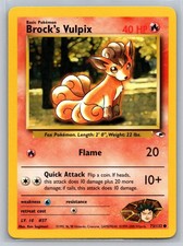 Brock's Vulpix 73/132 Common Gym Heroes Pokemon Unlimited NM on eBay