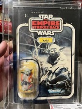 Star Wars 1980 Empire Strikes Back Yoda Orange Snake 32-Back B CAS 65