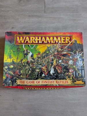 1996 Warhammer Fantasy Battles 5th Edition Starter Box 100% Complete Unpainted