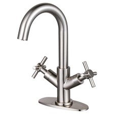 Kingston Brass LS845.JX Concord 1.2 GPM 1 Hole Bathroom Faucet - Nickel