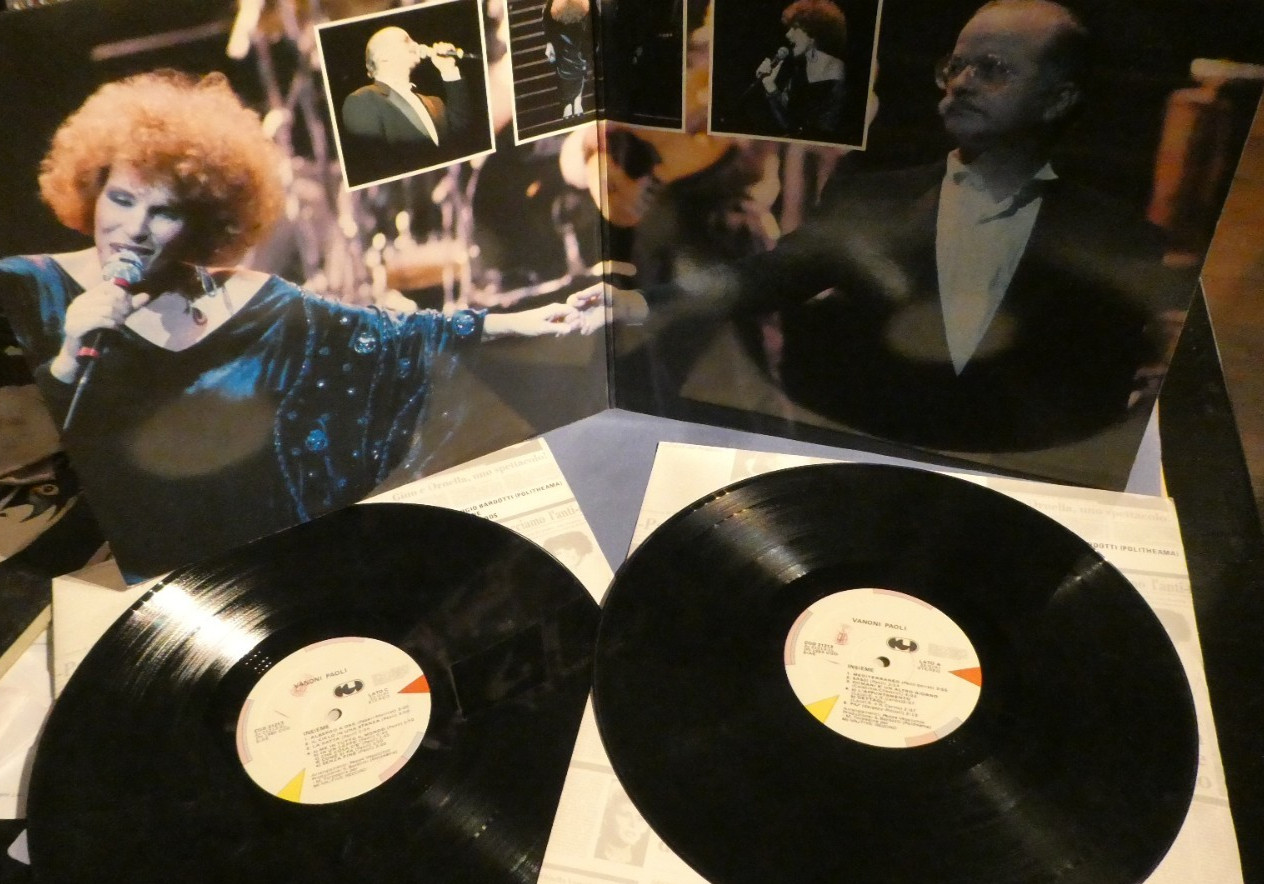 Vanoni* - Paoli* ‎– Insieme 2 × Vinile, LP,  Italia 1985