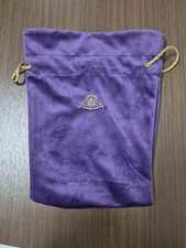 Crown Royal Aged 18 Years Extra Rare Suede Bag NEW Limited Edition Velour